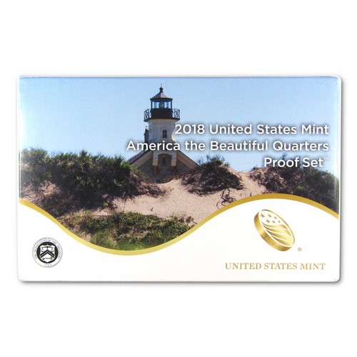 2018 America the Beautiful Quarter Clad Proof Set U.S. Mint OGP COA - Picture 4 of 5