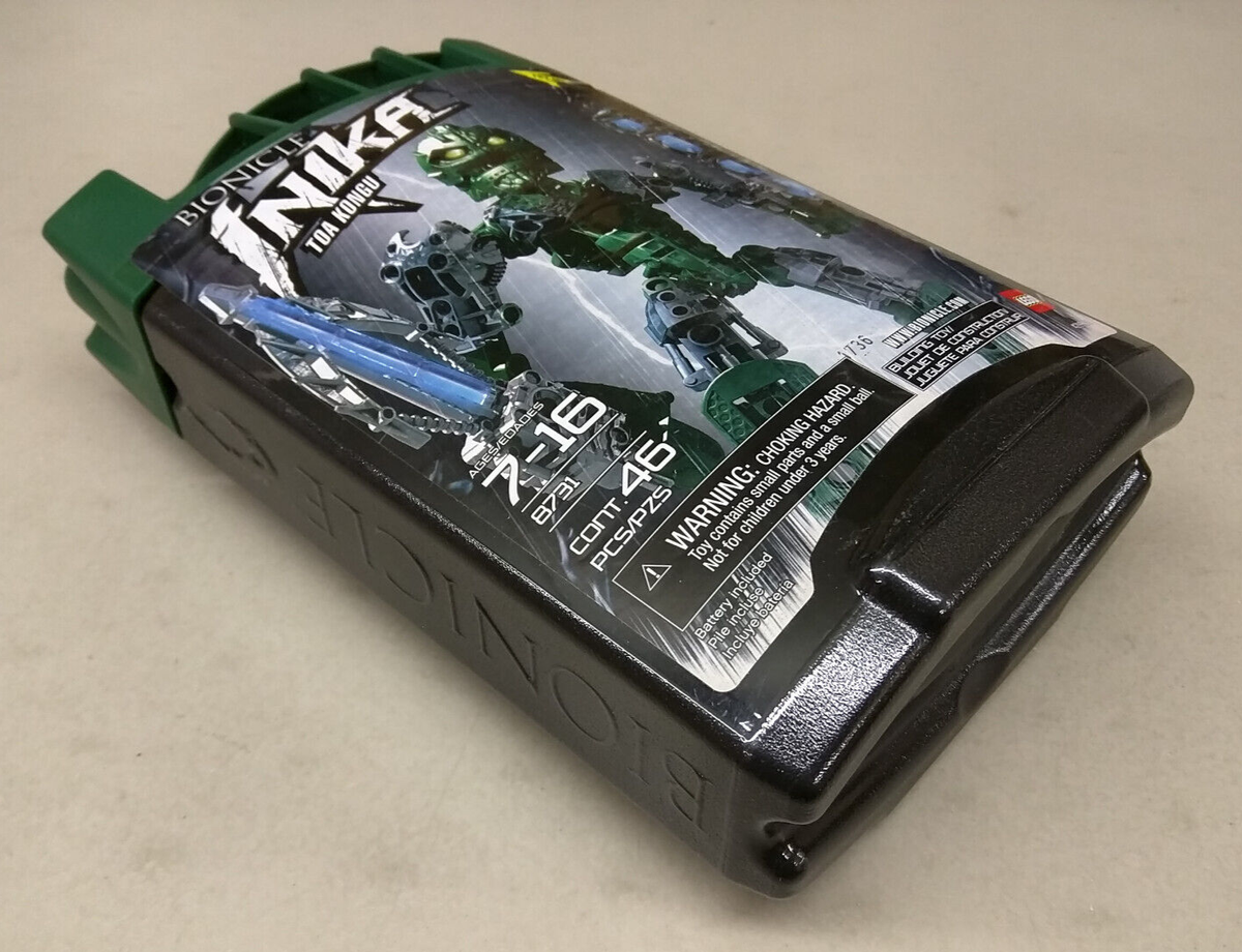 LEGO Bionicle 8731 Toa Kongu NEW! Inika Green Air Kanohi Suletu
