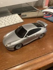 Kyosho Mini z Silver Porsche 911 GT3 By mini-z Tested W/remote
