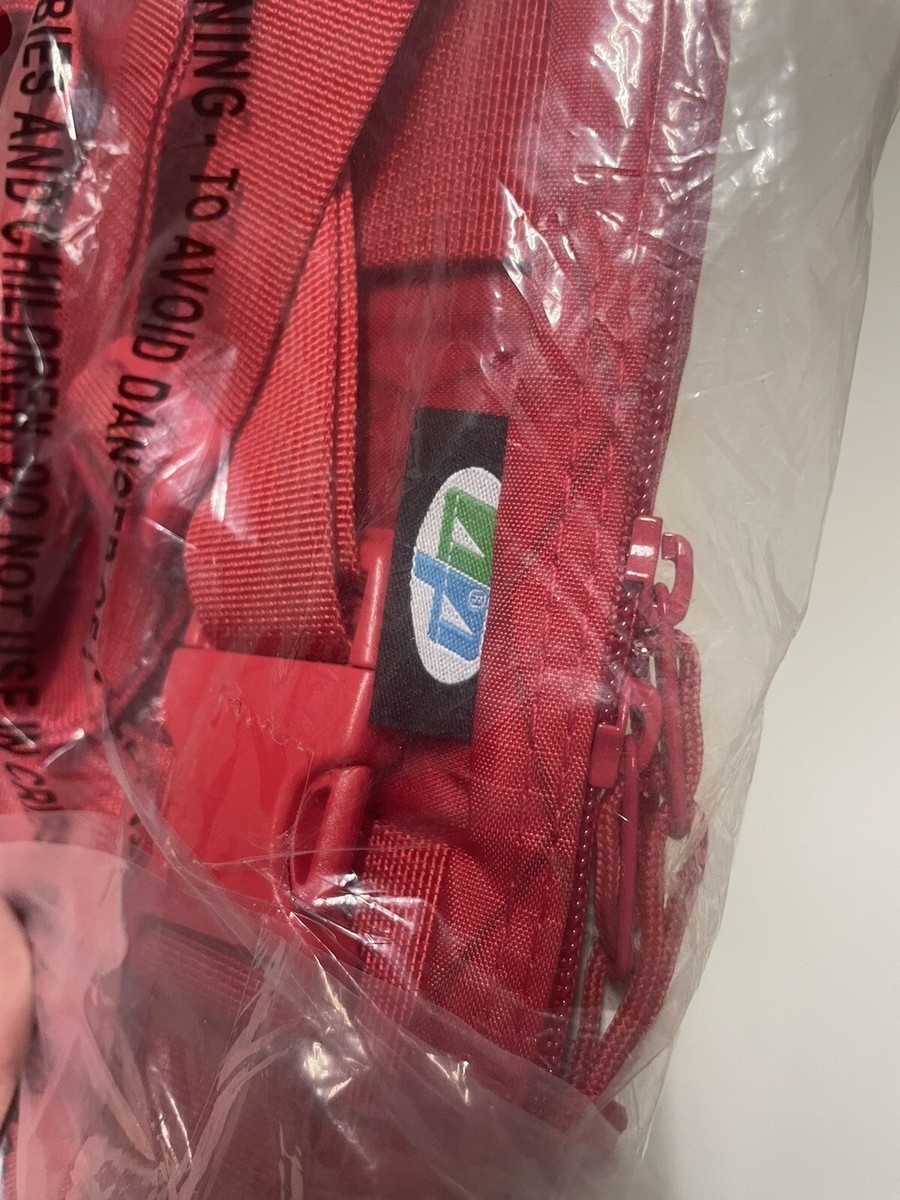 Supreme New York Red Shoulder Bag FW 18 Week 1 NWT Authentic