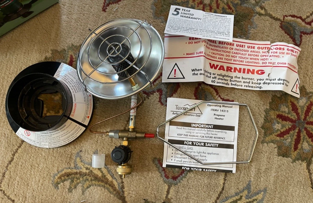 Texsport 14215 Propane Heater Golf Cart Camping 49794142152 | eBay