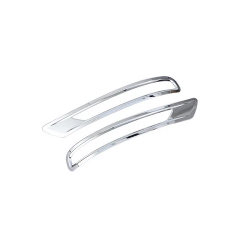 ABS Chrome Rear Fog Light Cover Trim 2pcs for Mitsubishi Outlander 2022-2024 - Picture 7 of 9