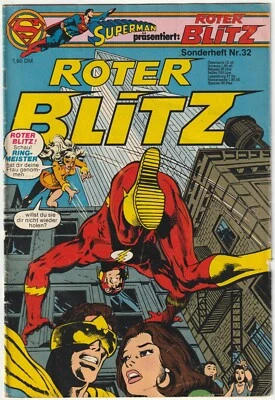 ✪ ROTER BLITZ SONDERHEFT #32, Ehapa/DC Comics 1978 COMICHEFT Z2 - Bild 1 von 3