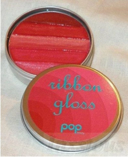 Pop Beauty Red Ribbon 5 brillo de labios brillo de labios lata sellado - Imagen 1 de 3