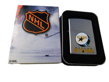 ZIPPO LIGHTER NHL HOCKEY DALLAS STARS PUCKLOGO  07 SOUVENIR RETIRED TIN SLEEVE