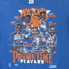New York Knicks Caricature T-shirt Ewing Starks Oakley Mason Anthony S-5XL