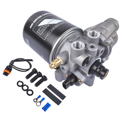 Air Dryer SAE Ports 1/2" In/out Replaces Wabco Meritor Style SS1200 Ref R955205 - Foto 11