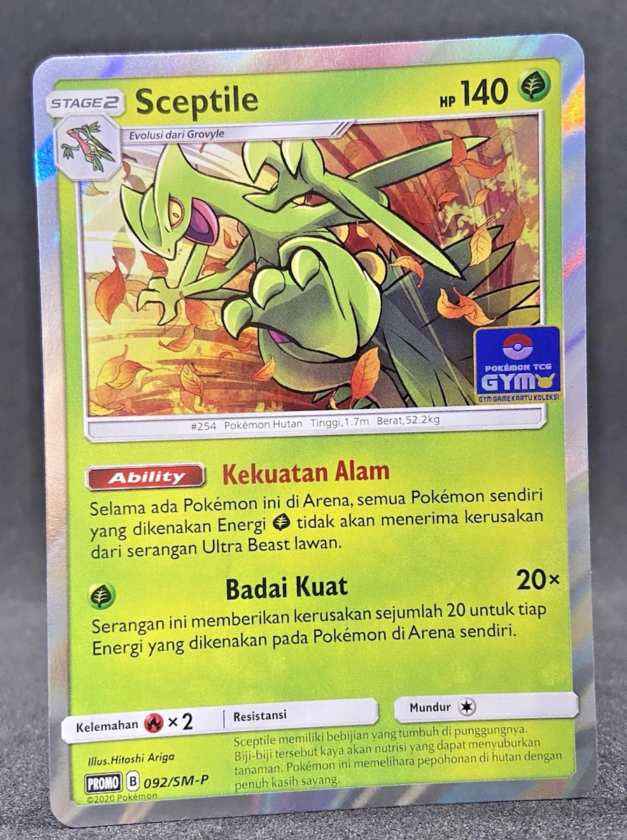 Sceptile Pokmon TCG Cards for sale | eBay