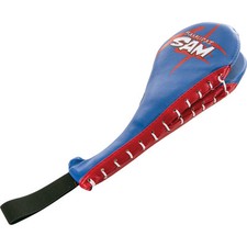 COLPITORE DOPPIO a PALETTA BAMBINO TAEKWONDO Sam Power Paddle KARATE PAD KICK 