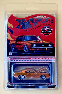 Hot Wheels RLC 2022 SELECTIONs Orange 1969 CHEVY CAMARO SS Red