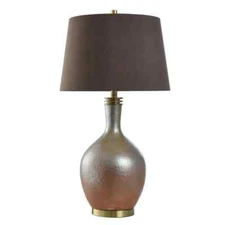 StyleCraft 31.5" Gradient Gold, Brown,Brushed Brass Urn Task Reading Table Lamp