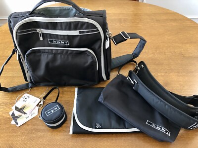 JuJuBe BFF Diaper Bag Backpack, Changing Pad, Paci Pod Be Quick Accessory  Bag