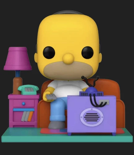 Funko POP! Deluxe Animation The Simpsons Homer Watching TV - *In Hand*