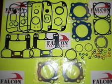 Harley XL Sportster 883 Full Upper/Top End+Base Gasket Set w/Teflon Head 89-03