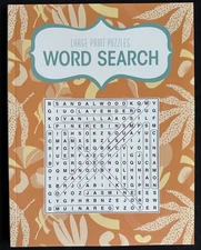 Hinkler Explore Large Print Puzzles Word Search Brand New