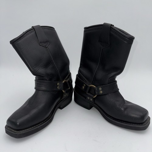 X Element Women's 6 1/2 Genuine Leather Square Toe Motorcycle Boots - Picture 10 of 11