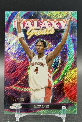 2025-26 Topps Cosmic Chrome - Chris Bosh Galaxy Greats #GG-18 Aqua Equinox /199