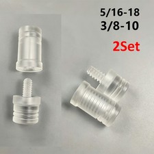 5/16 x 18 Clear Joint Protectors For Joss/Schon Billiards Pool Cue Sticks 2Set