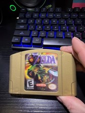 Zelda-Majora's Mask - Nintendo 64 (N64) Cartridge (holo label)