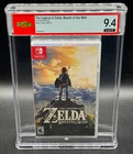 Legend Zelda Breath Wild Nintendo Switch First Print Sealed New PSA 9.4 B+
