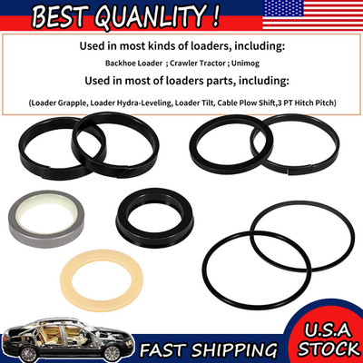 G105550 G109456 Hydraulic Cylinder Seal Kit for Case Loader Bucket Tilt 580B/C/F