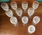 11 Waterford Crystal COLLEEN Short Stem Sherry Glasses 4.25" GOTHIC MARK ~ EXC! — photo 3