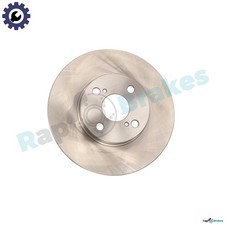 2x BRAKE DISC R-D0350 FOR RENAULT SUPER 4/Box/Body/MPV VW GOLF/III DERBY 1.1L