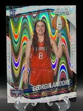 Georgia Amoore 2025 Panini Prizm WNBA Rookie Variation White Seismic Prizm #140