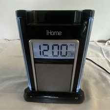 iHome iH4B Alarm Clock iPod Dock Speaker W/ P...