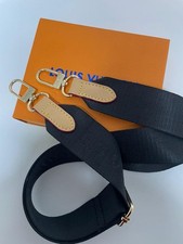 Louis Vuitton Shoulder Strap Adjustable Crossbody Shoulder Replacement Black