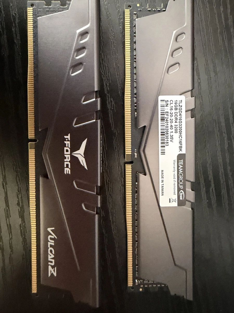 Team Group DDR4 SDRAM 16 GB Capacity per Module Memory (RAM) for