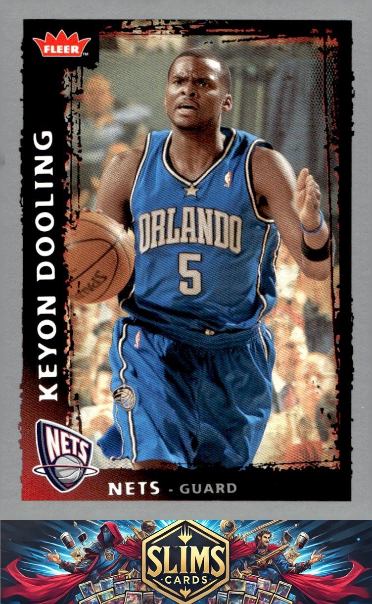 2008-09 Fleer New Jersey Nets Keyon Dooling #66