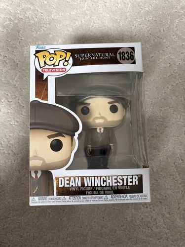 Funko Pop! Vinyl: Supernatural Dean Winchester #1836 W/Protector