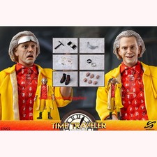 SaturnToys ST002 Back To The Future Dr.Brown 1/6 Limited Collector Action Figure