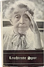 Marie Baum Leuchtende Spur Das Leben Ricarda Huchs 1950 w/ DJ & Ephemera