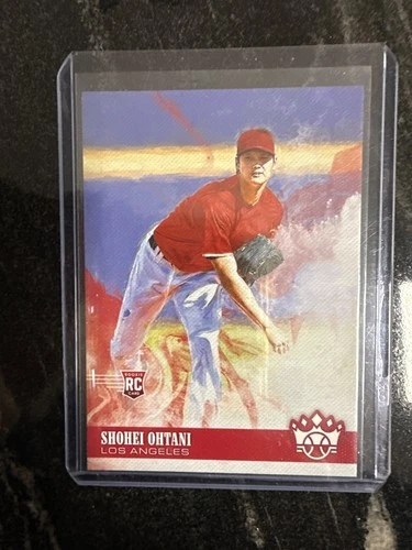 Shohei Ohtani 2018 Diamond Kings #73 Pitching Follow Through (RC) COLOR MATCH 🔥