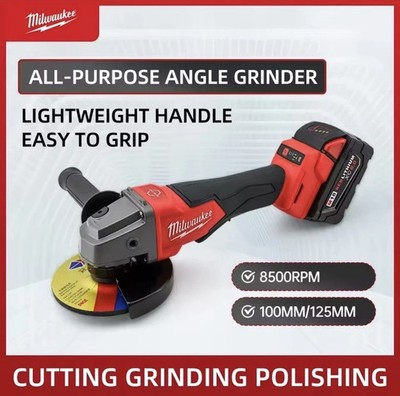 Milwaukee M18 8500 RPM 125mm Brushless Angle Grinder Paddle Switch Cordless Tool