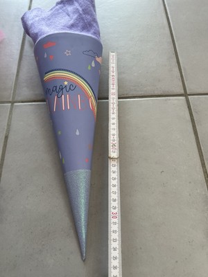 Kleine Geschwister Schultüte Magic Rainbow - Neu