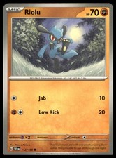 Riolu 112/198 Common Scarlet & Violet Pokemon NM