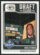 2021 Rookies and Stars Draft Class #DC-18 Eric Stokes Green Bay Packers TW2901