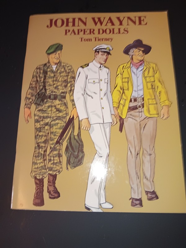 1980s John Wayne Paper Doll Kit