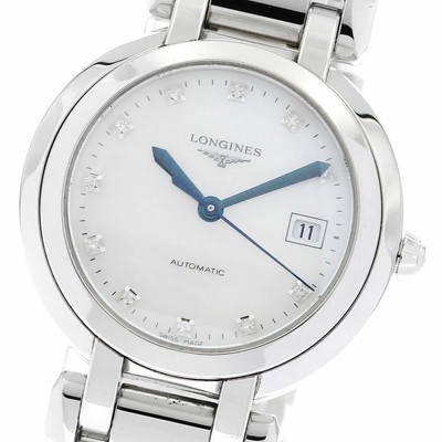 Longines PrimaLuna Date 11P Diamond Damen Automatik gebraucht B2AB aus Japan