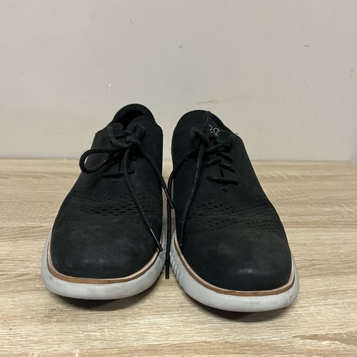 Cole Haan Men's 2.0 Zero Grand Laser Wingtip Oxford Size 11M Black C23807 - Picture 9 of 14