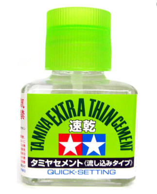Tamiya 87182 Extra Thin Cement, Quick Set - 40ml