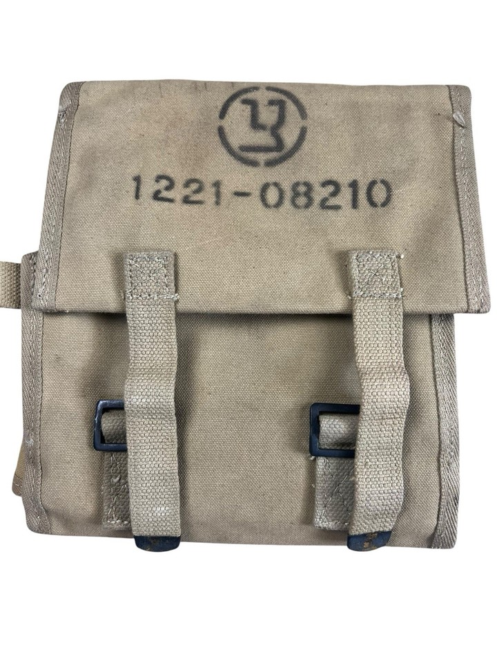 Genuine IDF military canvas tool roll with provenance — a rugged, utilitarian artifact that doubles as a seriously cool desk or workshop organizer.