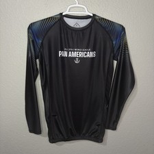Jiu Jitsu World League JJWL Pan Americans Rash Guard Mens L Long Sleeve BJJ MMA