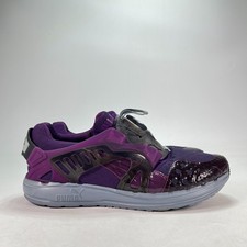 Puma Disc Blaze Lite Tech Grape Purple Laceless Sneakers 355349-03 Men's Size 13