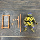 Vintage 1988 TMNT DONATELLO Figure Soft Head Near Complete