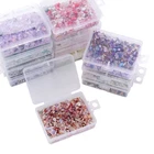 50g Box Mixed Glass Crystal Crushed Stone Resin Fillers Material Nail Art Craft