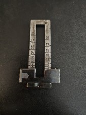 1891 Argentine Mauser Rear Sight Leaf 1891 Argentine Mauser Rear Sight Leaf